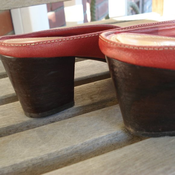 LIZ CLAIBORNE LADY SANDALS LEATHER SZ. 10 WITH BOX - Picture 6 of 12